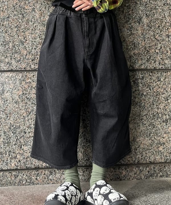 菊田 悠さんの「BEAMS WOMEN｜ワイドフィット リフレクター チェック フードシャツ」を使ったコーディネート