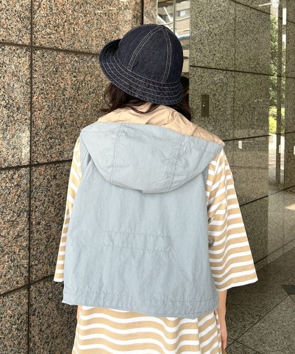 ばるたんさんの「BEAMS WOMEN｜【別注】LACOSTE / ボーダー ハーフスリーブ ドレス」を使ったコーディネート