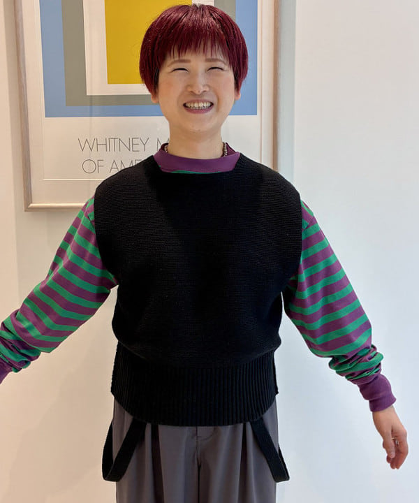 木村 梨香さんの「BEAMS WOMEN｜ミリタリー アレンジ ベスト」を使ったコーディネート