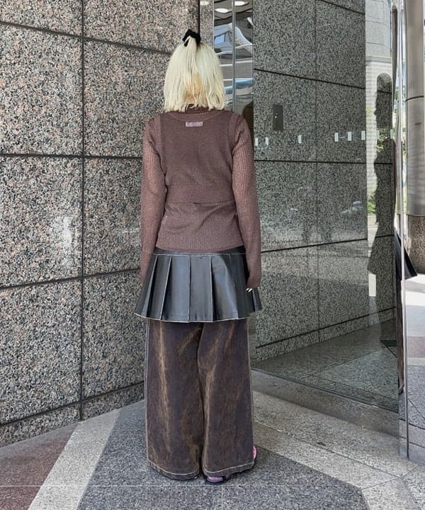 まゆちゃんさんの「BEAMS WOMEN｜RBS / RIBポロ ベストセット」を使ったコーディネート