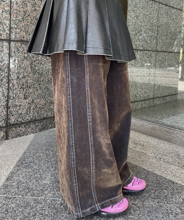 まゆちゃんさんの「BEAMS WOMEN｜RBS / RIBポロ ベストセット」を使ったコーディネート