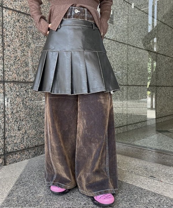 まゆちゃんさんの「BEAMS WOMEN｜RBS / RIBポロ ベストセット」を使ったコーディネート