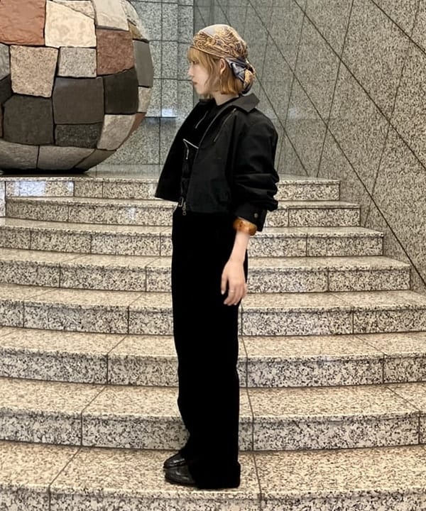 小原 もこさんの「BEAMS WOMEN｜maturely / コットン シルク ジッパー ブルゾン」を使ったコーディネート