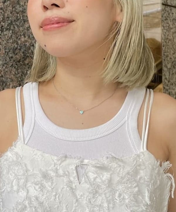 まゆちゃんさんの「BEAMS WOMEN｜フリンジ ジャカード キャミソール」を使ったコーディネート