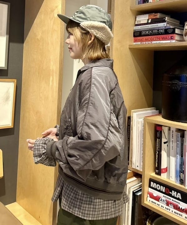 小原 もこさんの「BEAMS WOMEN｜ショート レタード カーディガン」を使ったコーディネート