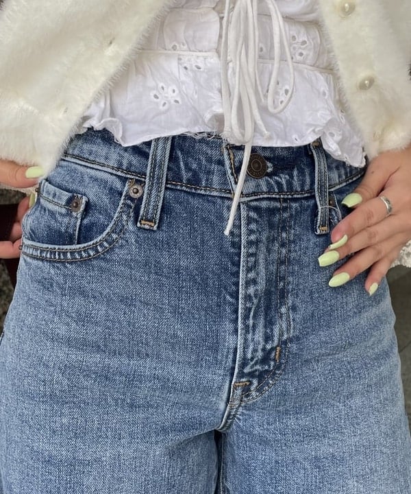 まゆちゃんさんの「BEAMS WOMEN｜シャギー メッシュ ベスト」を使ったコーディネート