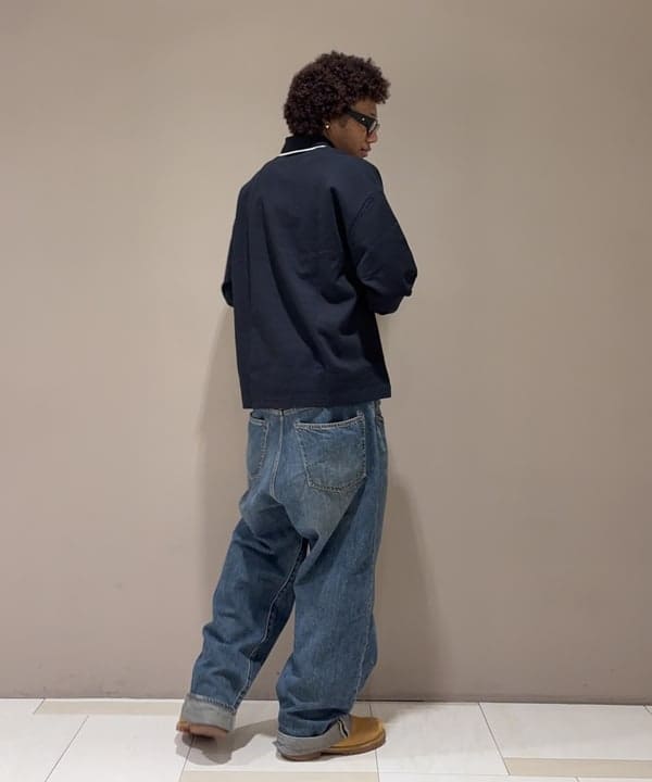 NADEL ナデールさんの「BEAMS WOMEN｜【別注】FRED PERRY / SINGLE TIP RELAX PIQUE TEXTURE SHIRT」を使ったコーディネート