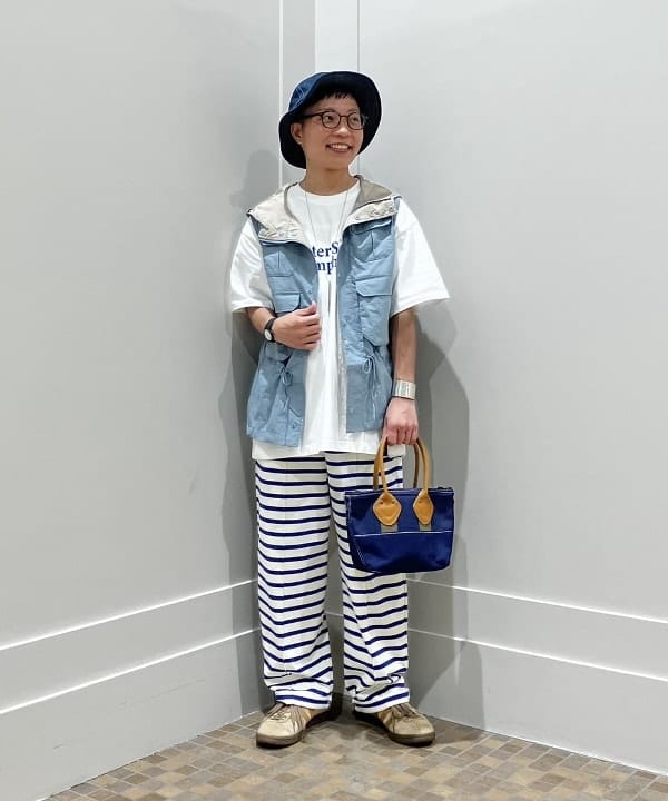 土田 達也さんの「BEAMS WOMEN｜マウンテン パーカー ベスト」を使ったコーディネート