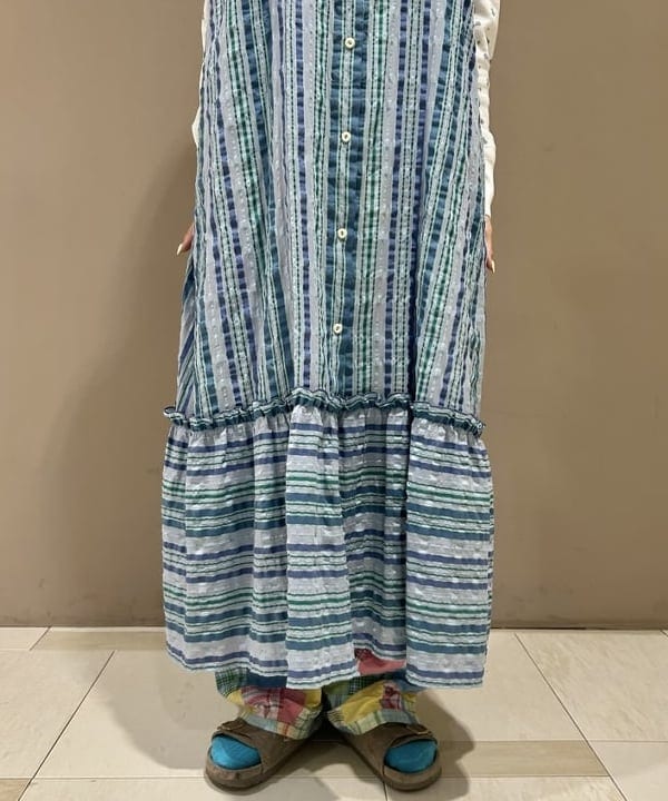 MATSUMOTO AMIさんの「BEAMS WOMEN｜フラワー サーマル パーカー」を使ったコーディネート