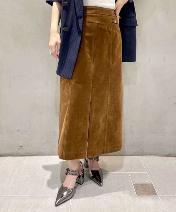 カタヤマ アヤさんの「BEAMS WOMEN｜ラペル ドット ハーフスリーブ ジャケット」を使ったコーディネート