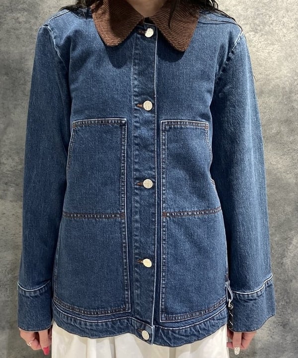 nodokaさんの「BEAMS WOMEN｜BAUM UND PFERDGARTEN / BENILDA デニムブルゾン」を使ったコーディネート