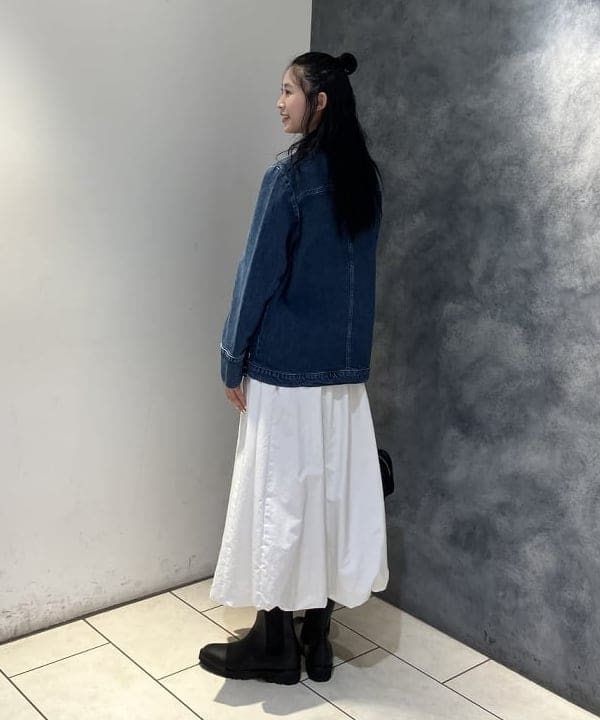 nodokaさんの「BEAMS WOMEN｜BAUM UND PFERDGARTEN / BENILDA デニムブルゾン」を使ったコーディネート