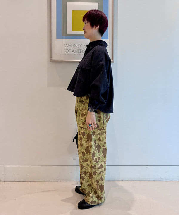 木村 梨香さんの「BEAMS WOMEN｜ショート ヘリンボーン CPO ジャケット」を使ったコーディネート