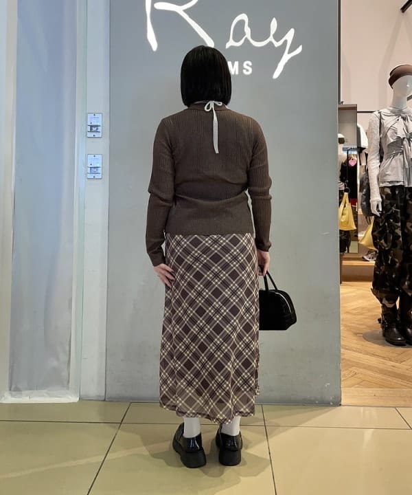 chikaさんの「BEAMS WOMEN｜RBS / RIBポロ ベストセット」を使ったコーディネート