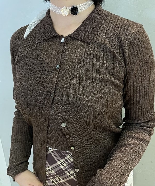 chikaさんの「BEAMS WOMEN｜RBS / RIBポロ ベストセット」を使ったコーディネート