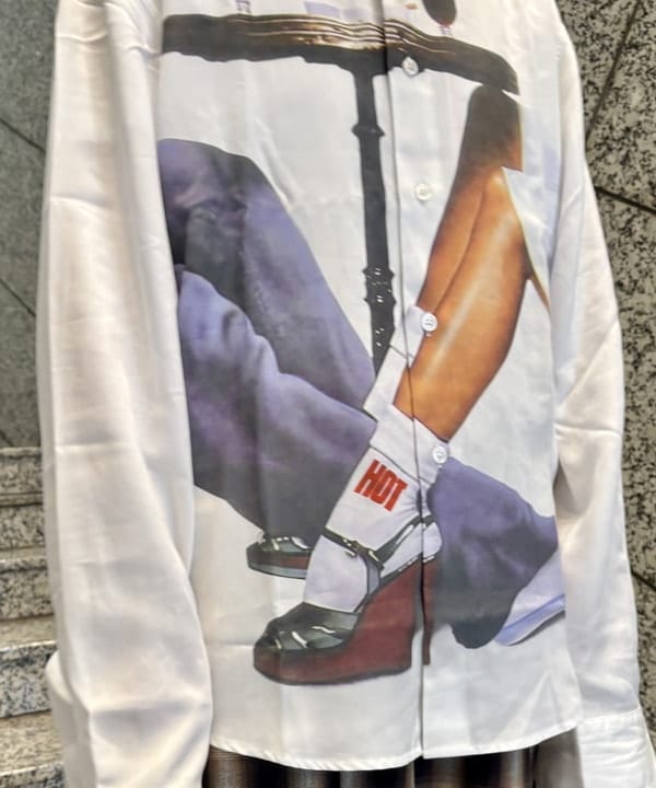 YABUさんの「BEAMS WOMEN｜オンブレチェック ワイド パンツ」を使ったコーディネート