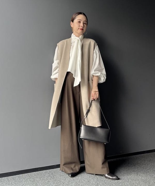 ジレ＆ベストコーディネート