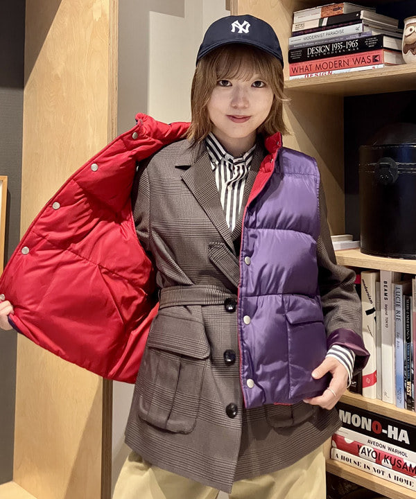 小原 もこさんの「BEAMS WOMEN｜【別注】NEW ERA / 940 Easy Snap MLB」を使ったコーディネート