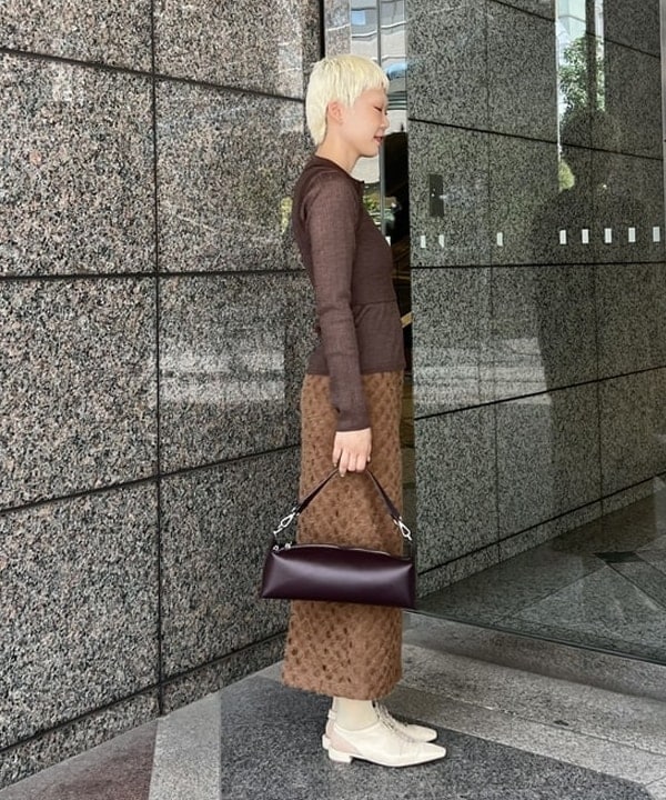 あさひさんの「BEAMS WOMEN｜ワイド 2WAY バッグ」を使ったコーディネート