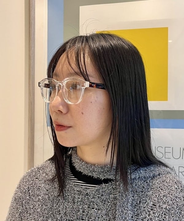 にしだてさんの「BEAMS WOMEN｜【別注】Lee &times; maturely / デニム アシメ パンツ」を使ったコーディネート