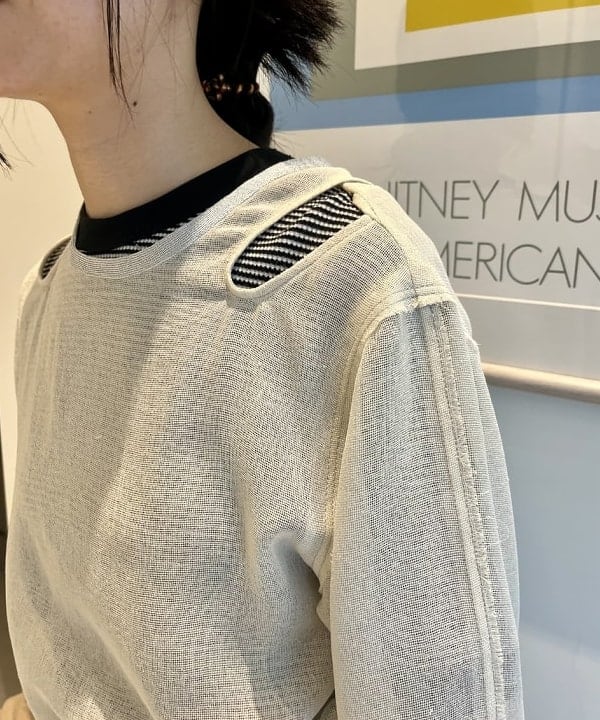 にしだてさんの「BEAMS WOMEN｜maturely / コットン シルク ジッパー ブルゾン」を使ったコーディネート