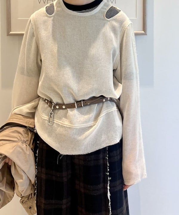 にしだてさんの「BEAMS WOMEN｜maturely / コットン シルク ジッパー ブルゾン」を使ったコーディネート