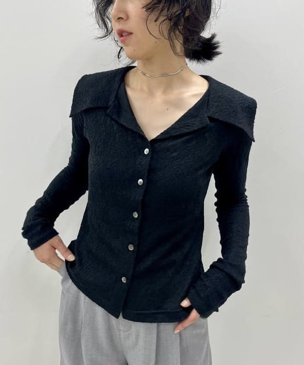 kigoさんの「BEAMS WOMEN｜RBS / ヘリンボン ワイド パンツ」を使ったコーディネート