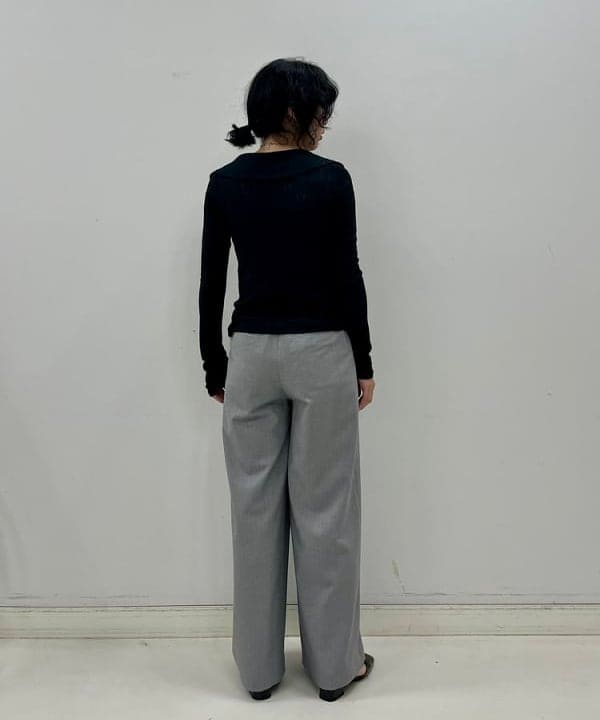 kigoさんの「BEAMS WOMEN｜RBS / ヘリンボン ワイド パンツ」を使ったコーディネート