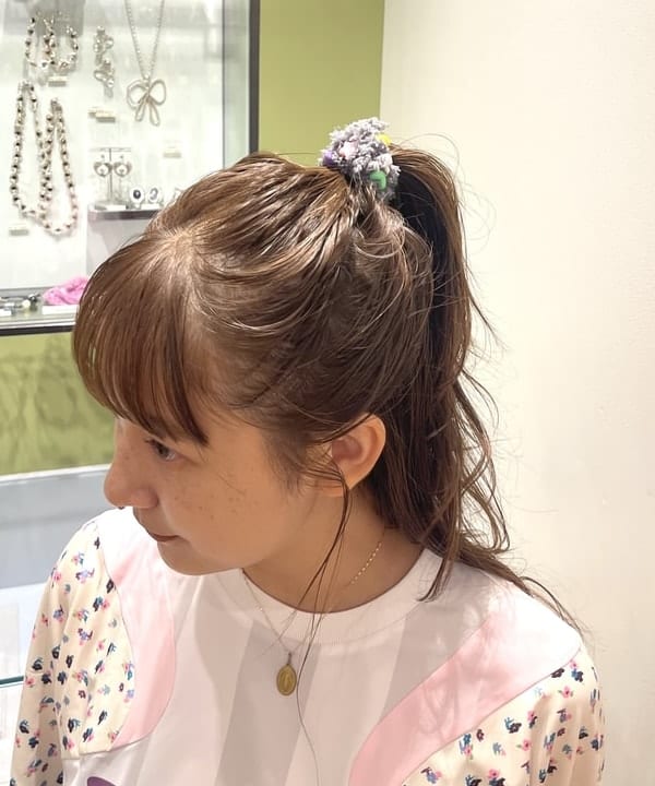 大木さんの「BEAMS WOMEN｜デニム ハーフ パンツ」を使ったコーディネート