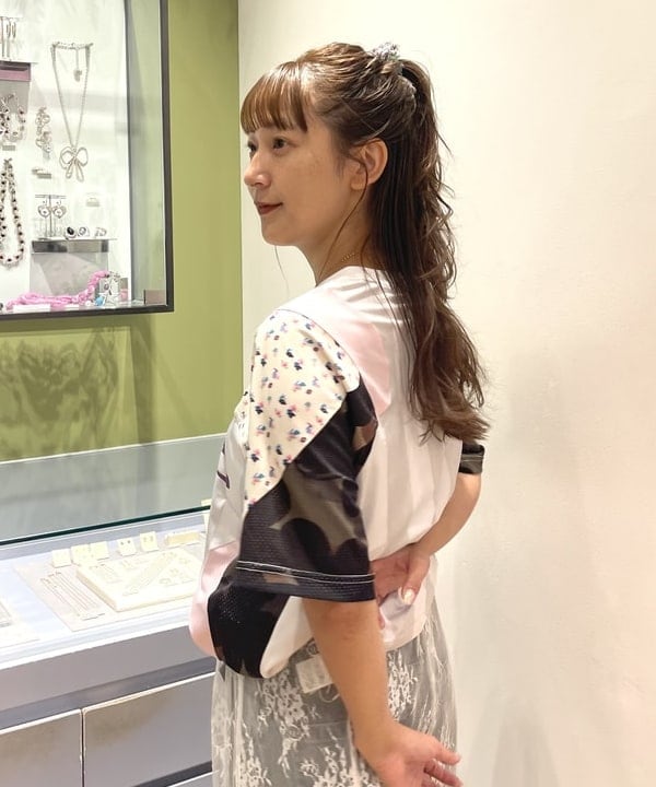 大木さんの「BEAMS WOMEN｜デニム ハーフ パンツ」を使ったコーディネート