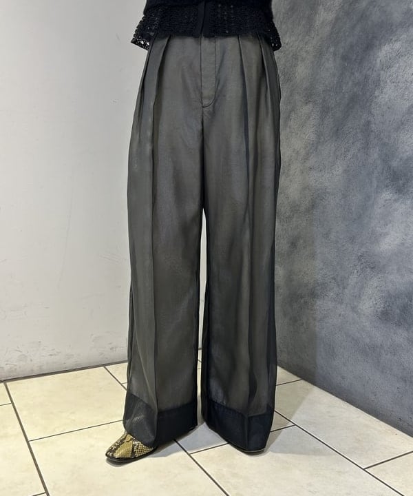 ササキさんの「BEAMS WOMEN｜シャギー メッシュ ベスト」を使ったコーディネート