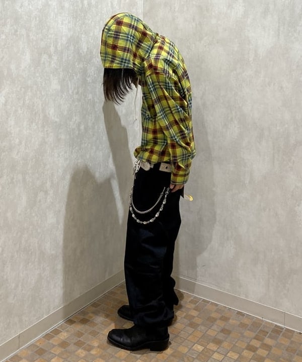 はるひむさんの「BEAMS WOMEN｜ワイドフィット リフレクター チェック フードシャツ」を使ったコーディネート