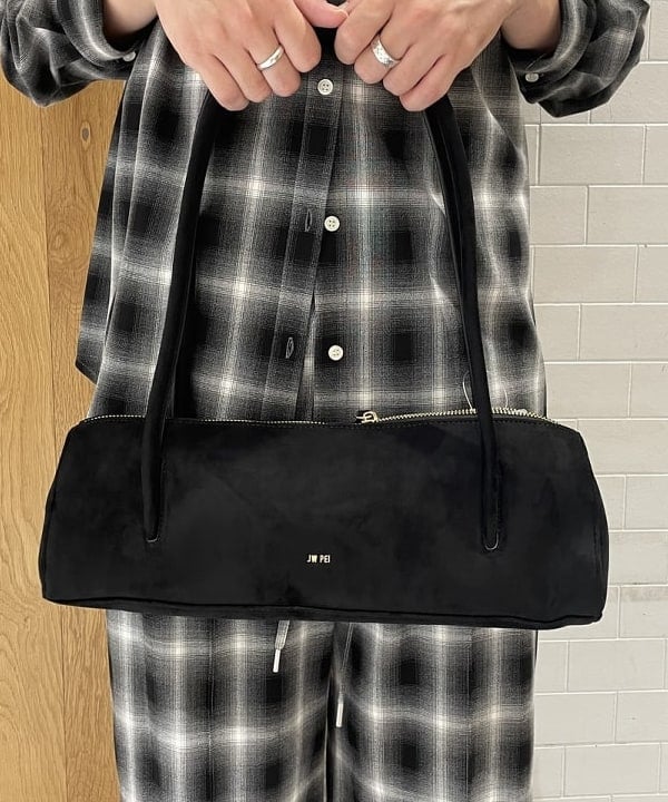 マツミヤさんの「BEAMS WOMEN｜オンブレチェック ワイド パンツ」を使ったコーディネート