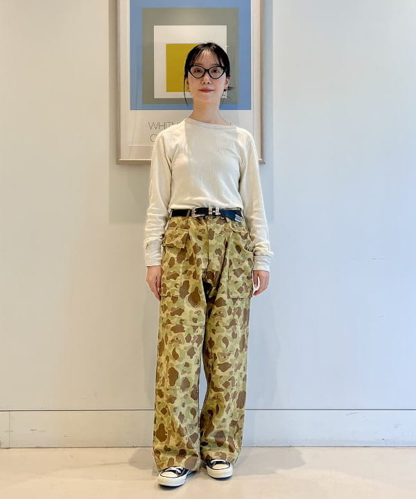 にしだてさんの「BEAMS WOMEN｜キャッツアイ クリア レンズ」を使ったコーディネート