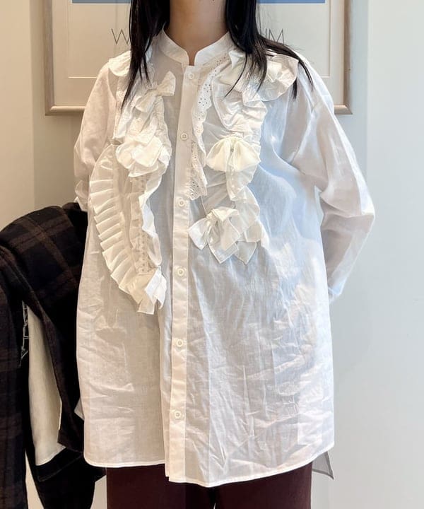 にしだてさんの「BEAMS WOMEN｜【別注】GOOD ROCK SPEED / カレッジ ショーツ」を使ったコーディネート