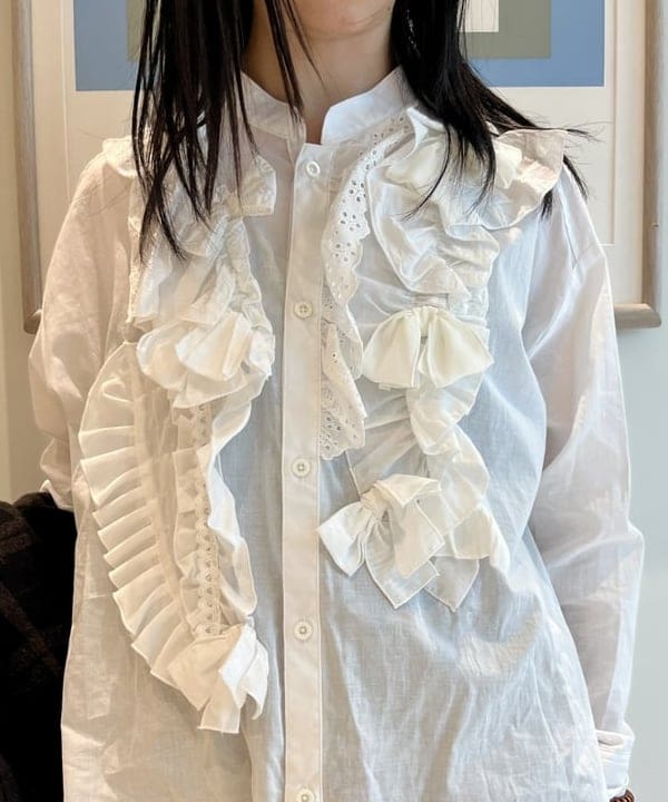 にしだてさんの「BEAMS WOMEN｜【別注】GOOD ROCK SPEED / カレッジ ショーツ」を使ったコーディネート