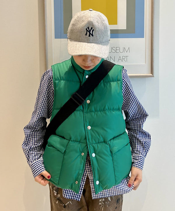 ナツハさんの「BEAMS WOMEN｜100/2 ギンガムチェック ボタンダウン シャツ」を使ったコーディネート