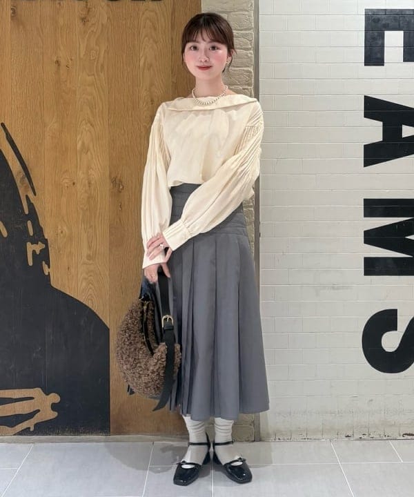 Joさんの「BEAMS WOMEN｜ストラップ ベルト パンプス」を使ったコーディネート