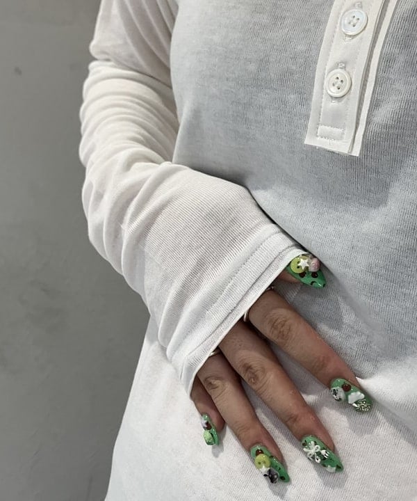 須賀さんの「BEAMS WOMEN｜RBS / ヘンリー ボートネック Tシャツ」を使ったコーディネート