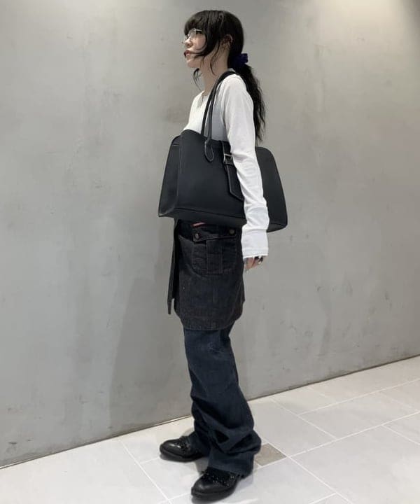 須賀さんの「BEAMS WOMEN｜RBS / ヘンリー ボートネック Tシャツ」を使ったコーディネート