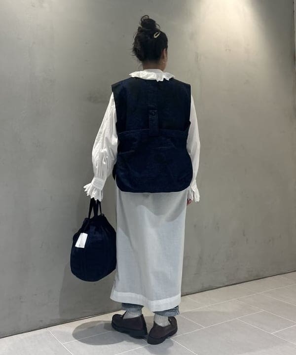 清水 彩乃さんの「BEAMS WOMEN｜ユーロ ヴィンテージ フリル ワンピース」を使ったコーディネート