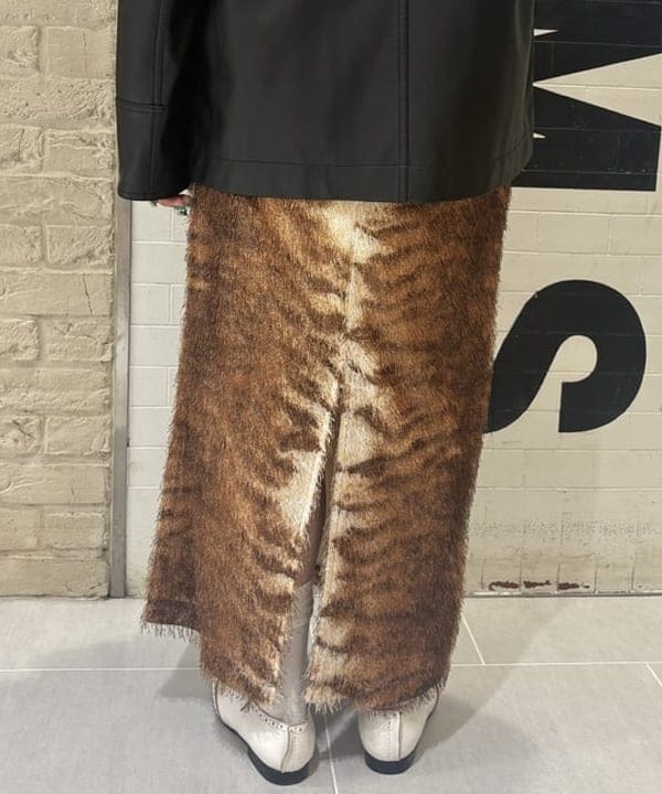 大石彩可さんの「BEAMS WOMEN｜BAUM UND PFERDGARTEN / フェイクレザー 3ポケット ジャケット」を使ったコーディネート