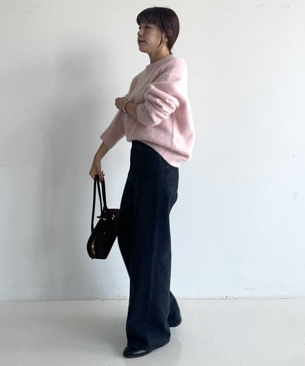 SAKAIさんの「BEAMS WOMEN｜ヤク フォックス ロングスリーブ プルオーバーニット」を使ったコーディネート