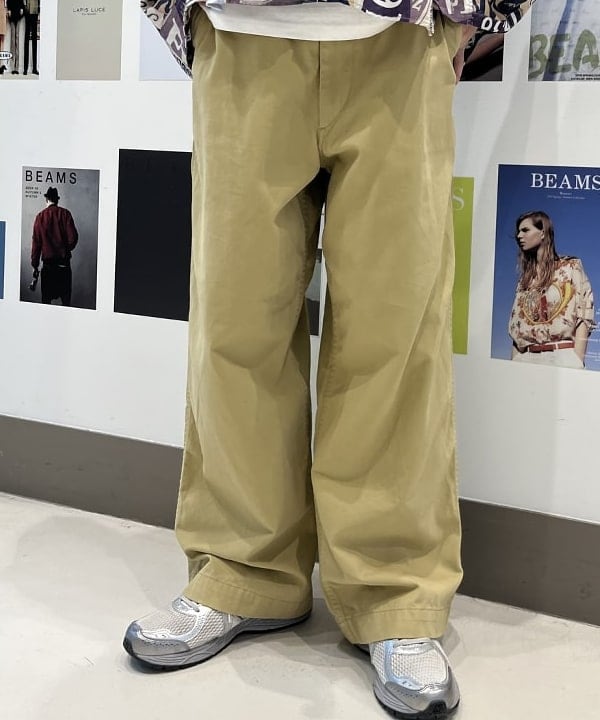 にしだてさんの「BEAMS WOMEN｜ペナント プリント シャツ」を使ったコーディネート