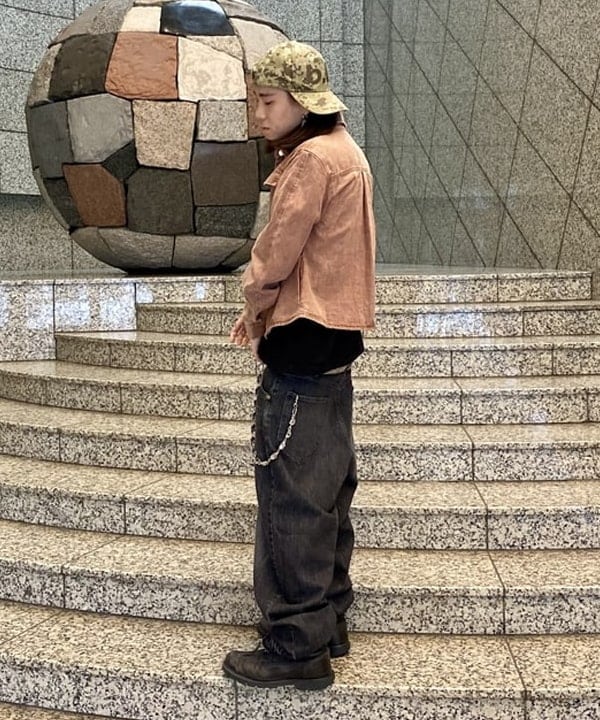 はるひむさんの「BEAMS WOMEN｜GHOSPELL / Britt Denim Shirt」を使ったコーディネート