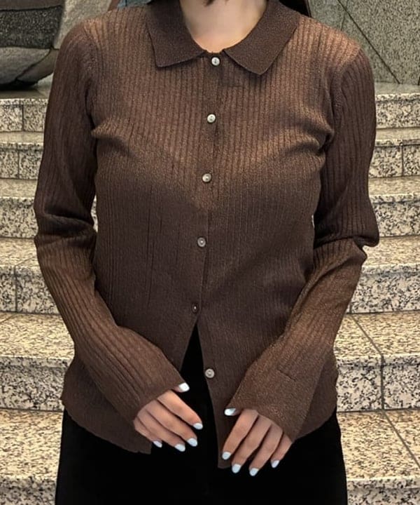 amiriさんの「BEAMS WOMEN｜RBS / RIBポロ ベストセット」を使ったコーディネート