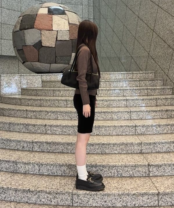 amiriさんの「BEAMS WOMEN｜RBS / RIBポロ ベストセット」を使ったコーディネート