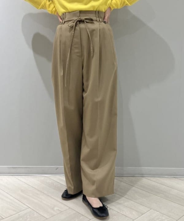 OSUMIさんの「BEAMS WOMEN｜AK+1 / 18ゲージ ハイネック プルオーバー」を使ったコーディネート
