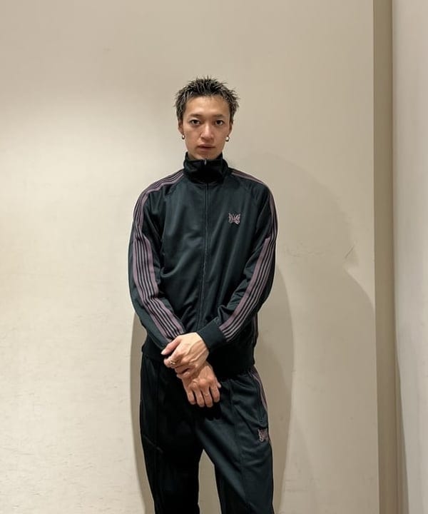 【BEAMS×Needles】トラックジャケット&パンツ　セットアップ ビームス 広島（1112607） スタイリング・コーディネイト｜BEAMS