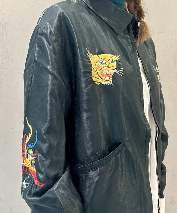 ナツハさんの「BEAMS WOMEN｜【別注】テーラー東洋 / アセテート ベトナム ジャケット」を使ったコーディネート